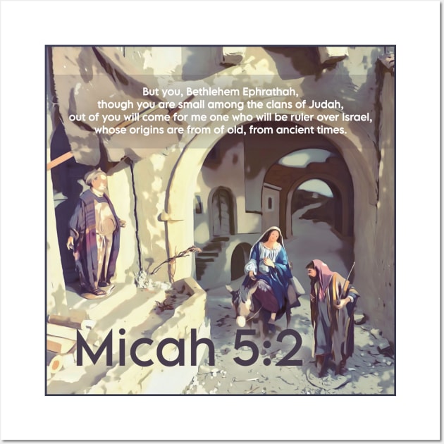 Micah 5:2 Wall Art by Bible Verses by Deb